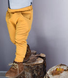 Eko hlače - gorčično rumena